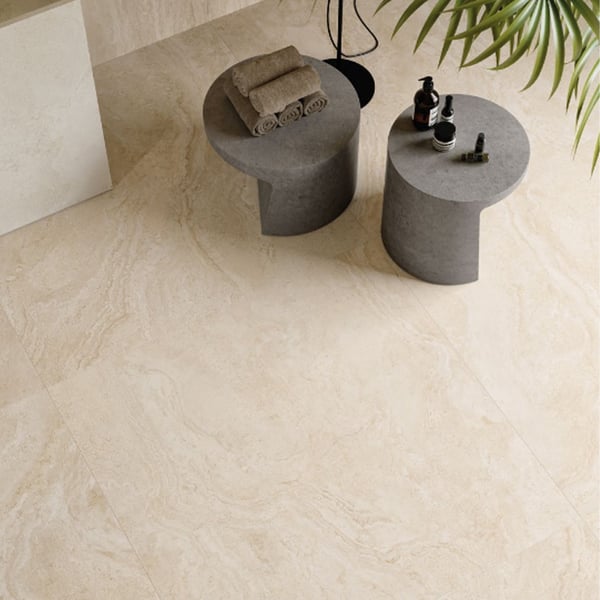 Πλακάκι Unique Travertine Cream Minimal 60x120 cm 